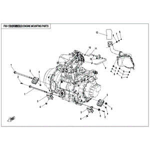 Air Inlet Pipe Idle Speed by CF Moto 5BR0-000001 OEM Hardware 5BR0-000001 Northstar Polaris