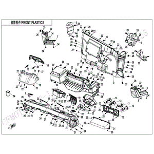 Air Inlet Port by CF Moto 8060-040200 OEM Hardware 8060-040200 Northstar Polaris