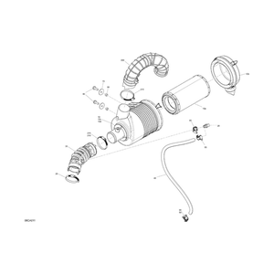 Air Inlet Tube by Can-Am 707800698 OEM Hardware 707800698 Off Road Express Peach St