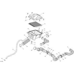 Air Intake by Can-Am 707800577 OEM Hardware 707800577 Off Road Express