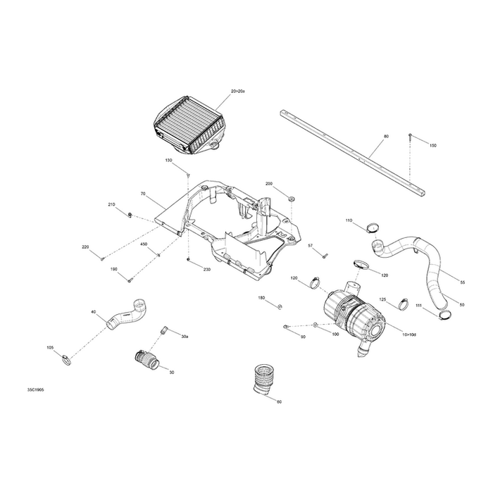 Air Intake Engine by Can-Am