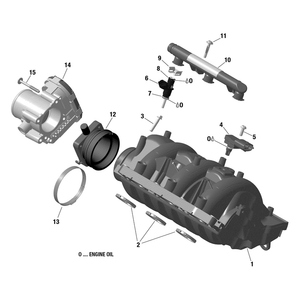 Airbox Assy by Can-Am 420867367 OEM Hardware 420867367 Off Road Express