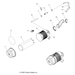 Airbox Boot by Polaris 5413062 OEM Hardware P5413062 Off Road Express