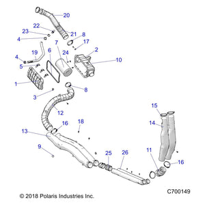 Airbox by Polaris 5453762 OEM Hardware P5453762 Off Road Express