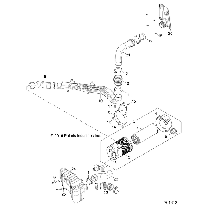 Airbox Mount by Polaris