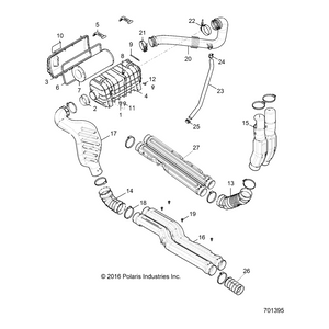 Airbox Seal by Polaris 5814054 OEM Hardware P5814054 Off Road Express