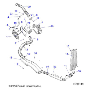 Airbox Seal by Polaris 5814699 OEM Hardware P5814699 Off Road Express