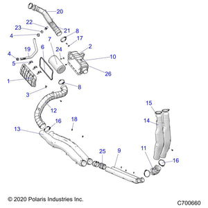 Airbox Seal by Polaris 5814776 OEM Hardware P5814776 Off Road Express