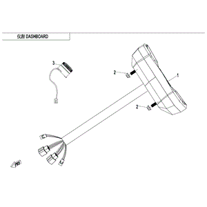 Alarm by CF Moto C000-150300 OEM Hardware C000-150300 Northstar Polaris