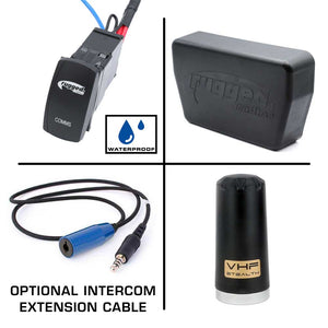 Alpha Accessory Pack For Rugged Utv Sxs Intercom Radio Communication Systems by Rugged Radios Rugged Radios