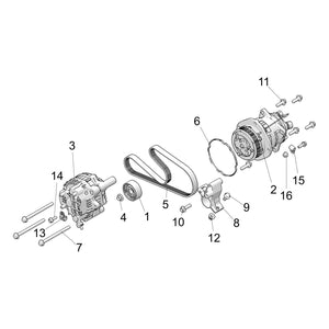 Alternator, 12 V by Polaris 4017099 OEM Hardware P4017099 Off Road Express Drop Ship