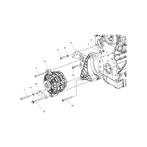 Alternator Bracket by Polaris 3040187 OEM Hardware P3040187 Off Road Express