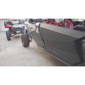 Aluminum Full Doors for Can-Am Maverick X3 and X3 Max by Kemimoto B0102-03201BK Full Door B0102-03201BK Kemimoto