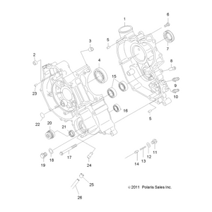 Aluminum Gasket by Polaris 3089450 OEM Hardware P3089450 Off Road Express