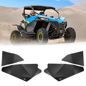 Aluminum Lower Doors Inserts for CFMOTO ZForce 950 by Kemimoto B0102-02701BK Lower Door B0102-02701BK Kemimoto