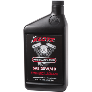 American V-Twin Synthetic Engine Oil By Klotz Oil KV-2040 Engine Oil Synthetic 3601-0310 Parts Unlimited