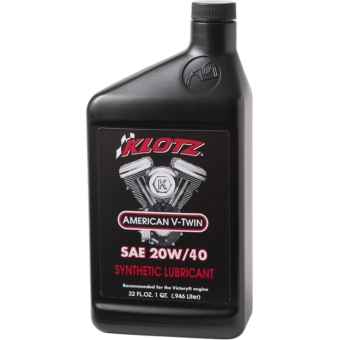 American V-Twin Synthetic Engine Oil By Klotz Oil