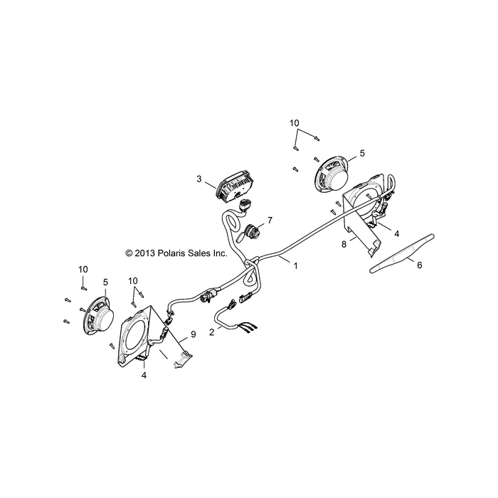 Amplified Antenna Assembly by Polaris