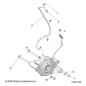 Anchor-Wedge Lock by Polaris 5634473 OEM Hardware P5634473 Off Road Express