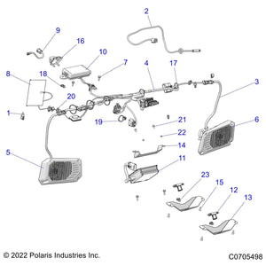 Antenna,Am-Fm by Polaris 4080105 OEM Hardware P4080105 Off Road Express