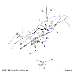 Antenna-Mast,Am/Fm by Polaris 4019963 OEM Hardware P4019963 Off Road Express