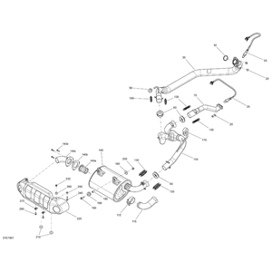 Anti-Vibration Rubber by Can-Am 707600701 OEM Hardware 707600701 Off Road Express Peach St