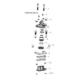 Anvil Body Kit by Polaris 2201873 OEM Hardware P2201873 Off Road Express