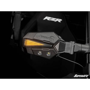 Arctic Cat Lighted Side-View Mirrors by SuperATV SVM-007#AF Side View Mirror LED SVM-007#AF SuperATV