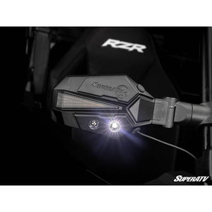 Arctic Cat Lighted Side-View Mirrors by SuperATV SVM-007#AF Side View Mirror LED SVM-007#AF SuperATV