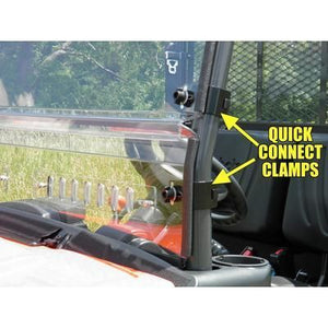 Arctic Cat Prowler 2-Pc Scratch-Resistant Windshield by 3 Star Industries 2 Piece Windshield 3 Star Industries