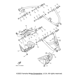 Arm 1 by Yamaha 1XD-F217M-11-00 OEM Hardware 1XD-F217M-11-00 Off Road Express