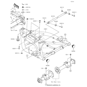 Arm-Comp-Swing by Kawasaki 33001-0715 OEM Hardware 33001-0715 Off Road Express Peach St