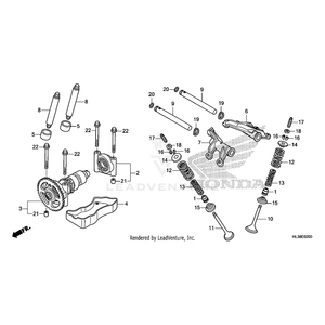 Arm, Ex. Valve Rocker by Honda 14432-HN8-000 OEM Hardware 14432-HN8-000 Off Road Express Peach St