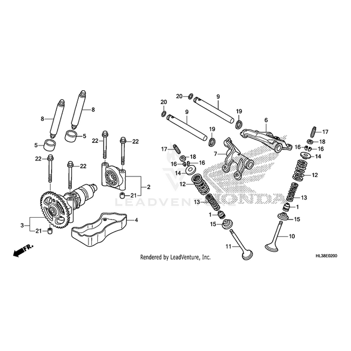 Arm, Ex. Valve Rocker by Honda