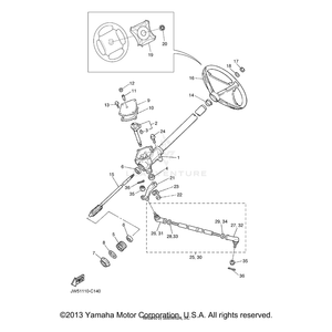 Arm, Idler by Yamaha J38-23826-01-00 OEM Hardware J38-23826-01-00 Off Road Express