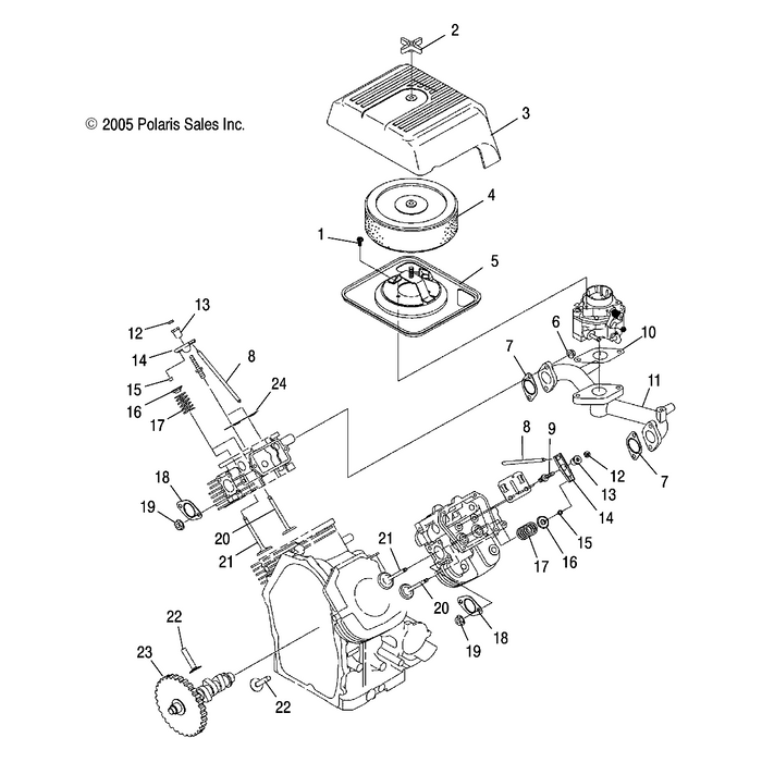 Arm,Rocker by Polaris