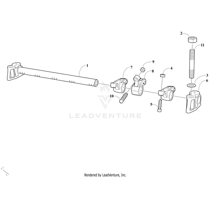 Arm, Rocker - Injection Pump By Arctic Cat