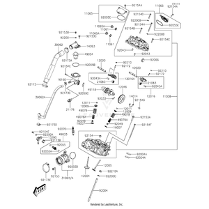 Arm-Rocker,Intake by Kawasaki 12016-Y009 OEM Hardware 12016-Y009 Off Road Express Peach St