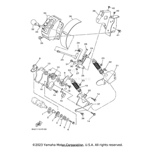 Arm, Shift 2 by Yamaha 1XD-E8169-00-00 OEM Hardware 1XD-E8169-00-00 Off Road Express