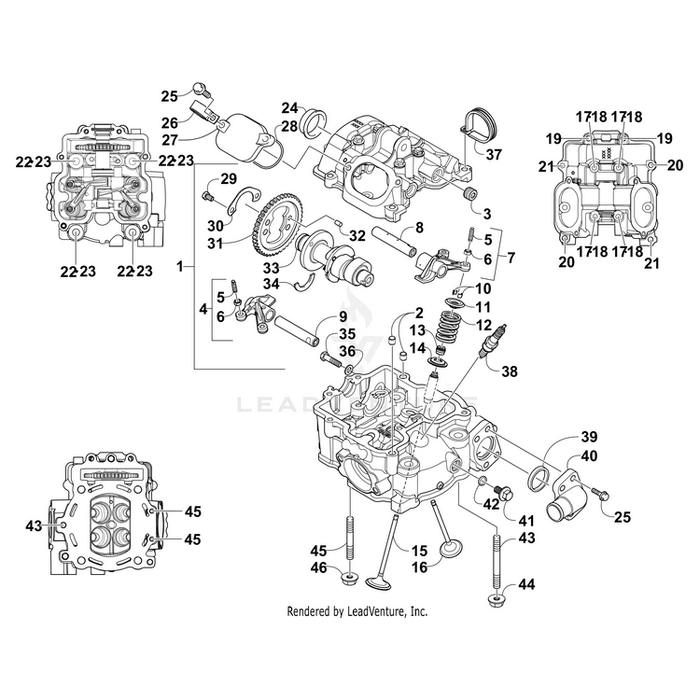 Arm,Valve Rocker Assy-Intake By Arctic Cat