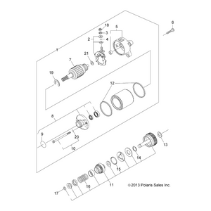 Armature Assy. by Polaris 3090375 OEM Hardware P3090375 Off Road Express Drop Ship