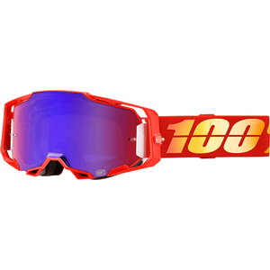 Armega Goggles Mirrored Lens By 1 50005-00020 Goggles 2601-3254 Parts Unlimited Drop Ship