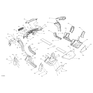 Asphalt Grey, Front Hood by Can-Am 705016424 OEM Hardware 705016424 Off Road Express Peach St