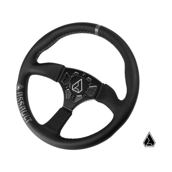 Assault Industries 350R Leather UTV Steering Wheel by SuperATV