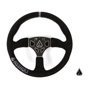 Assault Industries 350R Suede UTV Steering Wheel by SuperATV Steering Wheel SuperATV