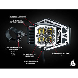 Assault Industries/Baja Designs Nighthawk LED Side Mirrors by SuperATV Side View Mirror LED SuperATV