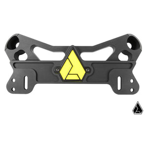 Assault Industries Colored Logo Back Plate (Maverick X3 Shock Tower Brace Only) by SuperATV LBP-U-MINI-20 LBP-U-MINI-20 SuperATV Lime Squeeze