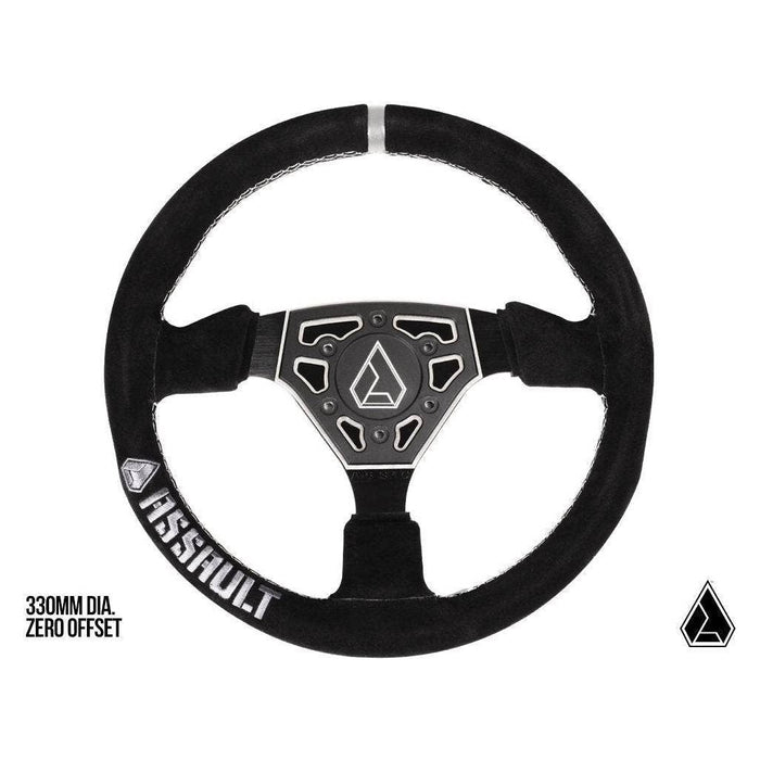 Assault Industries Universal Navigator Suede UTV Steering Wheel by SuperATV