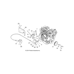 Assembly-Actuator,Throttle,Highidle by Polaris 4014291 OEM Hardware P4014291 Off Road Express Drop Ship