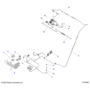 Assembly-Arm Wiper,Wshld,G2 Rgr by Polaris 2637636 OEM Hardware P2637636 Off Road Express